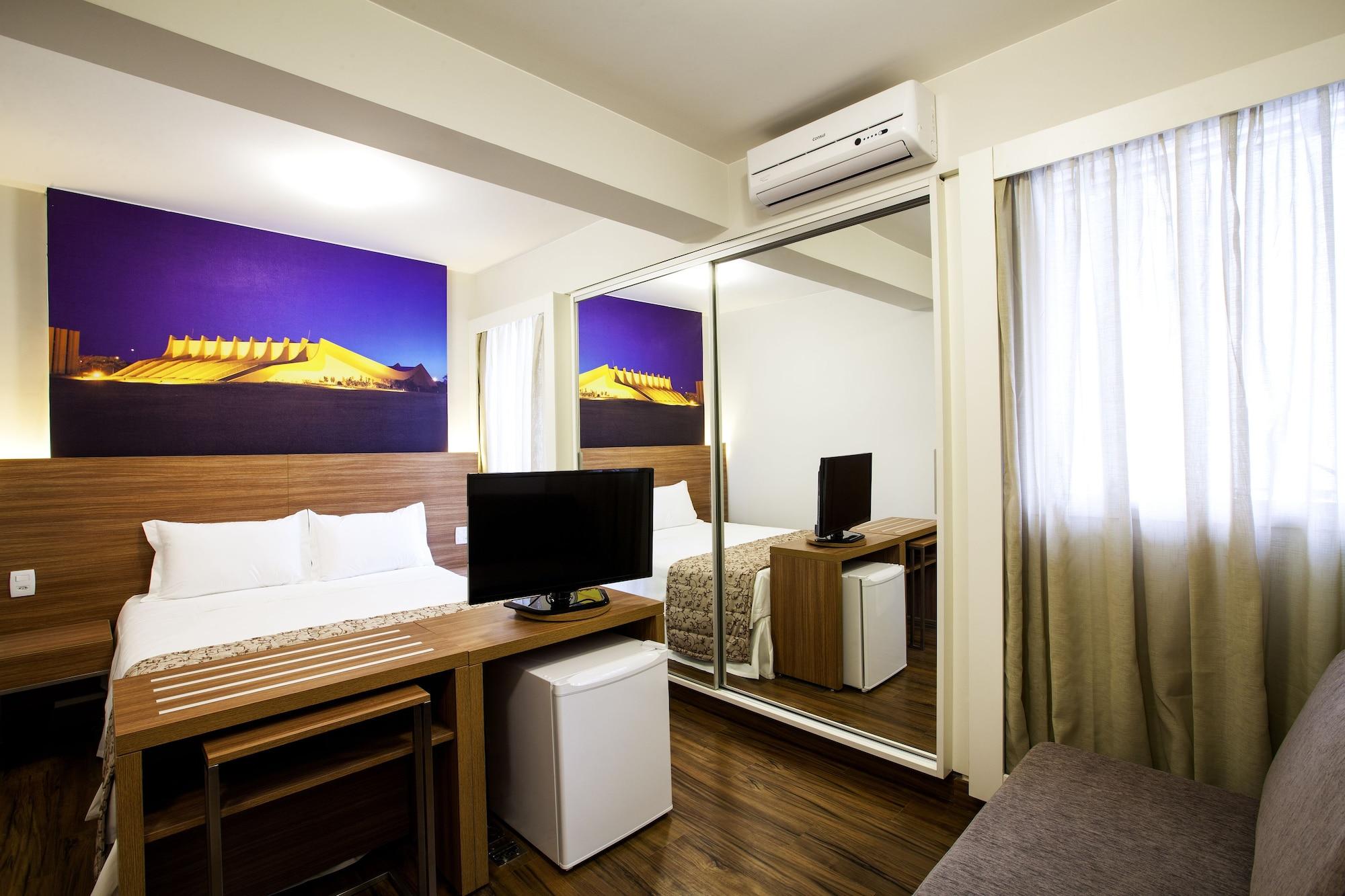 S4 Hotel Aguas Claras Taguatinga Bagian luar foto